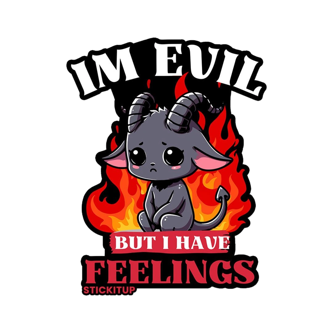 Im Evil Sticker